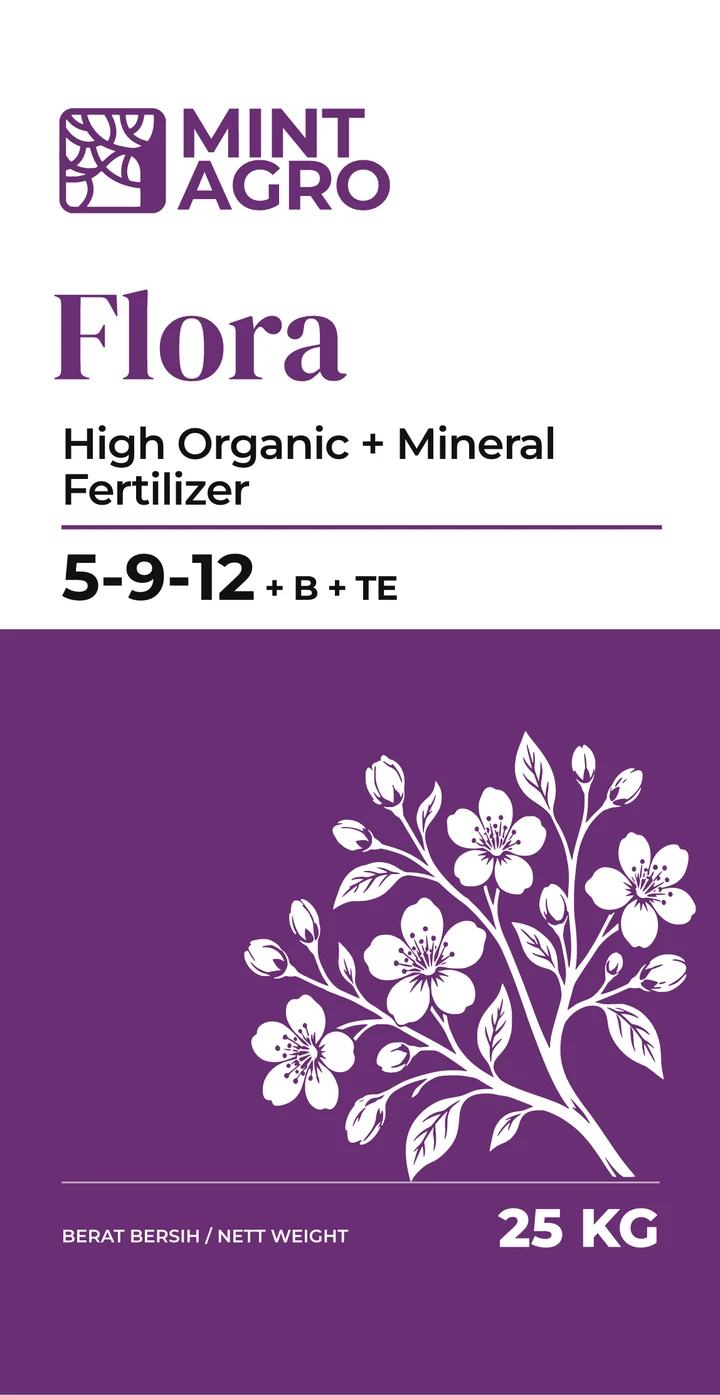 Mint Agro Flora 5-9-12 + B + TE, 25 kg bag